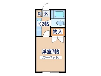 間取図 八木山ハイツ