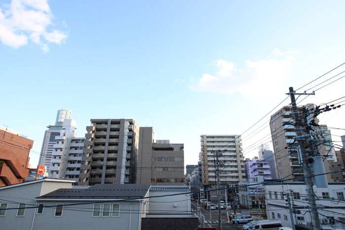 室内からの展望 四海楼ハイツ