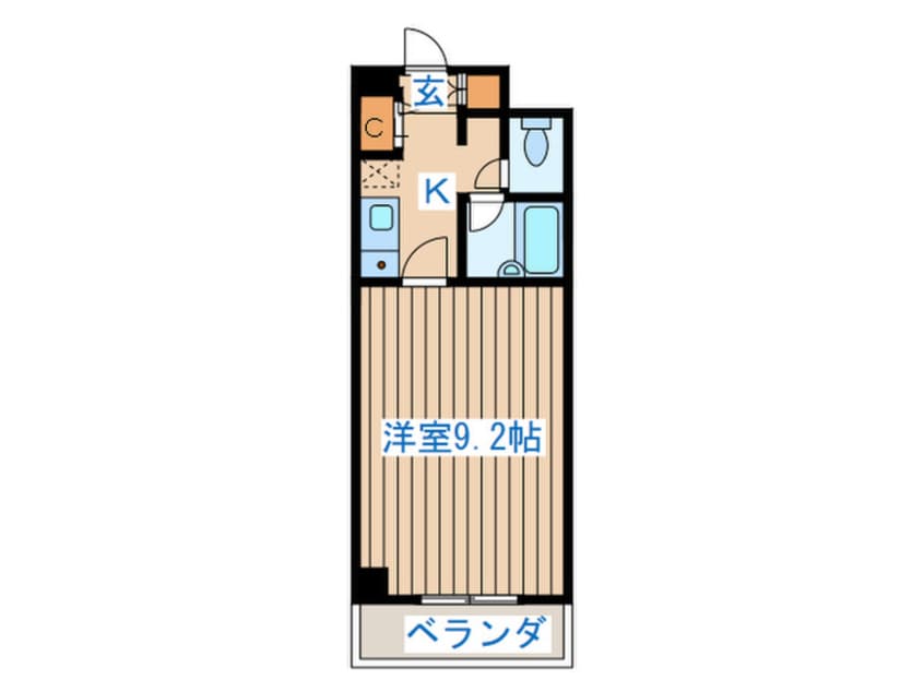 間取図 ＫＣ２１ビル