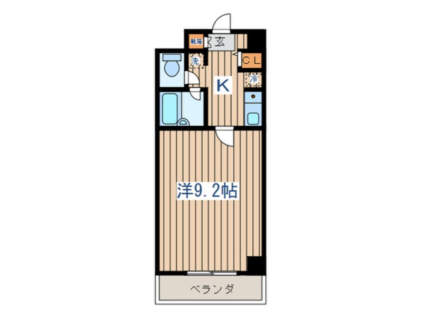 間取図 ＫＣ２１ビル