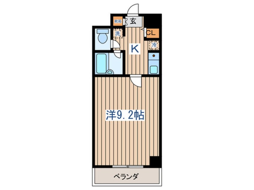 間取図 ＫＣ２１ビル