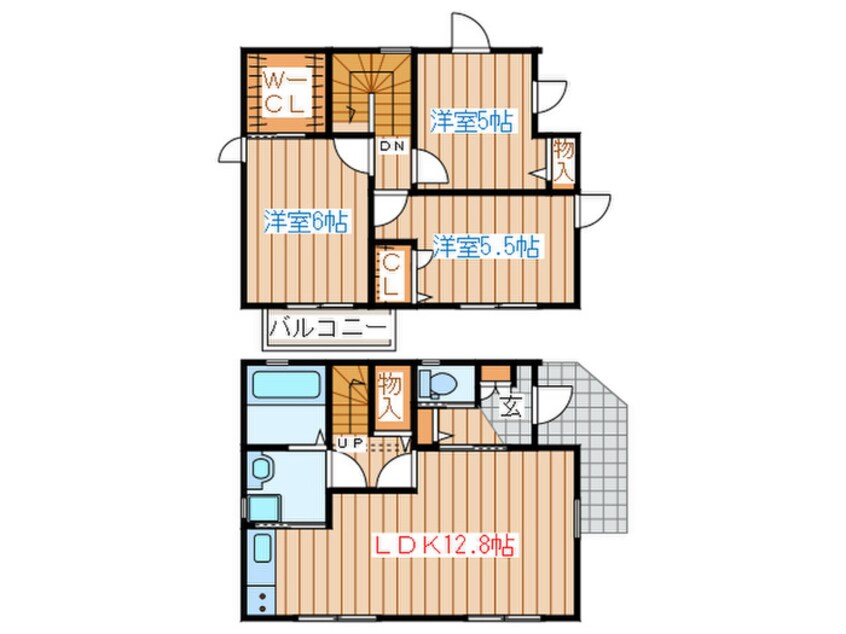 間取図 フォレストヒルズ壱番館