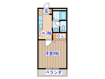 間取図 ＥＬＫ　ＨＯＵＳＥ　Ｂ