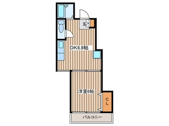 間取図 ファミ－ル戸田（２Ｆ）