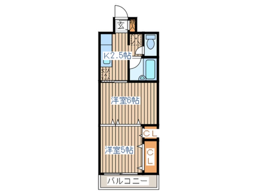 間取図 リッツコート泉中央