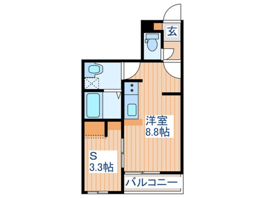 間取図 ポートアラモード