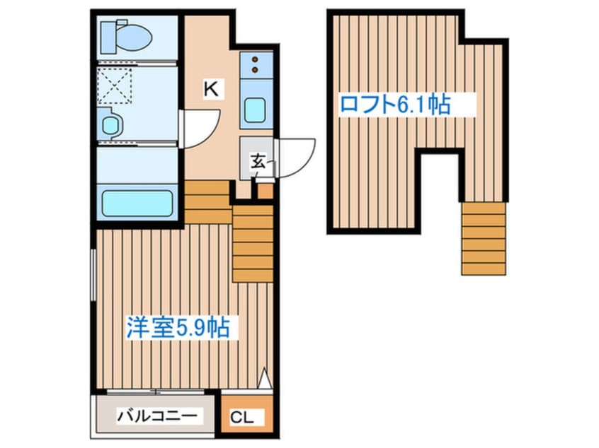 間取図 アリオ長町