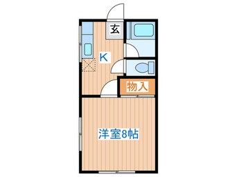 間取図 コーポフレンド