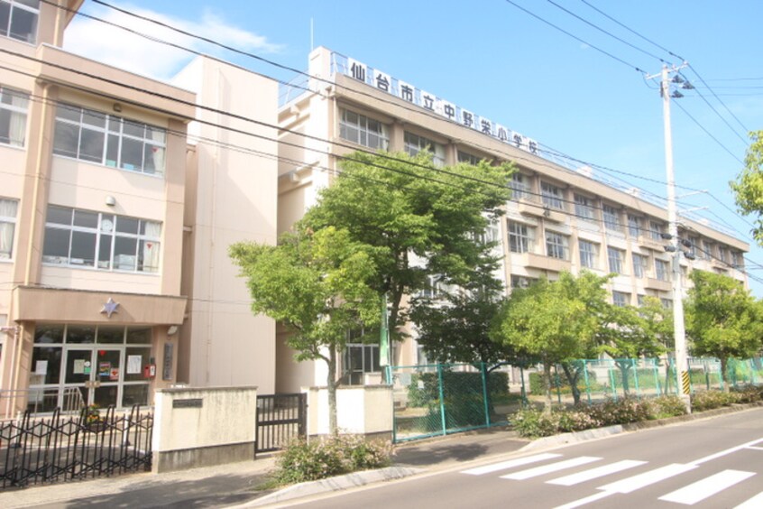 仙台市立中野栄小学校(小学校)まで1100m マリンハイツＢ
