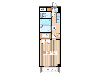 間取図 アルカディア二日町