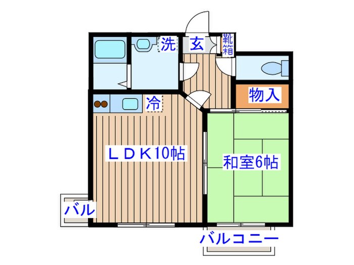 間取り図 ＫＳ宮城野