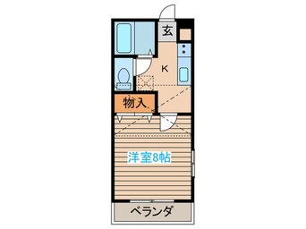 間取図 ユーハイツ小松島