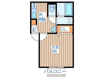 間取図 リヒトハイム富沢