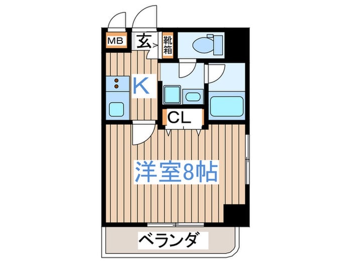 間取り図 グラシアスはちまん