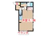 Ｅ－ＪＡＭ長町 1Rの間取り