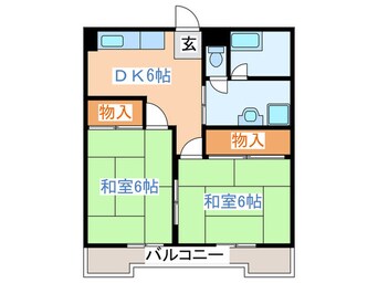 間取図 芳賀マンション