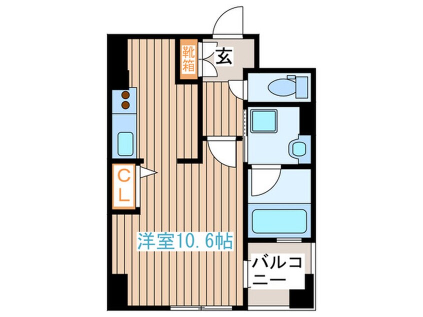 間取図 プラウドフラット河原町