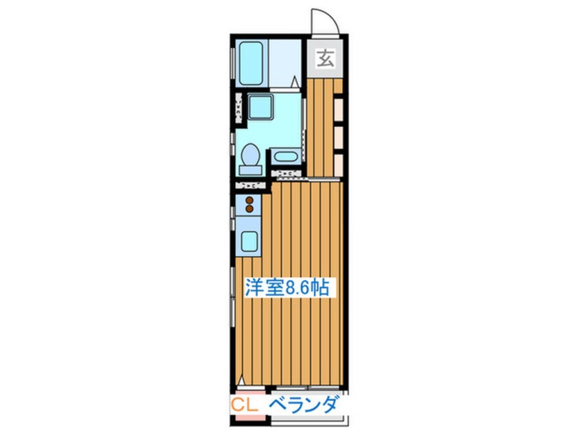 間取図 ビスタ北山