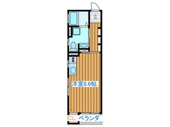 間取図 ビスタ北山