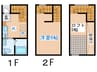 ＤＤＨ２６－１ 1Kの間取り