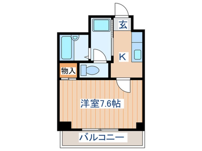 間取図 多賀城ロジュマンＧ棟