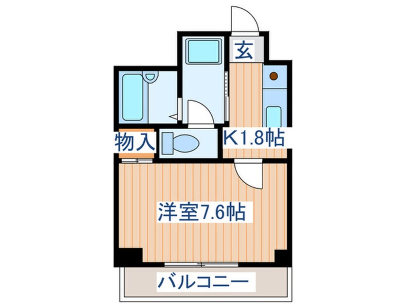 間取図 多賀城ロジュマンＧ棟