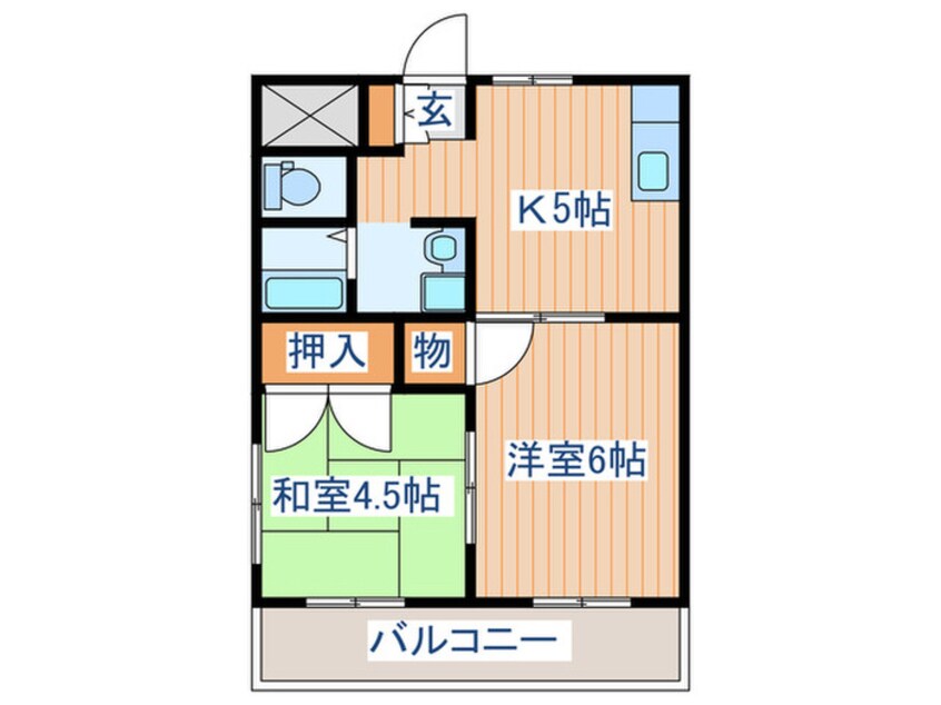 間取図 ホープレジデンス２６番館