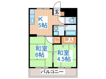 間取図 ホープレジデンス２６番館