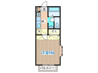 間取図 サゥ－ヂビバⅠ