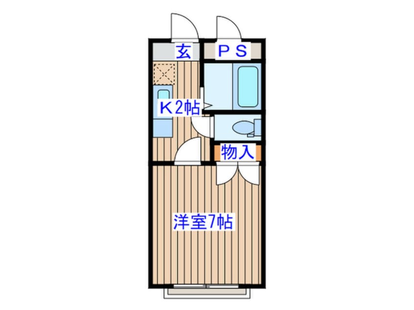 間取図 リ－ベンス黒松