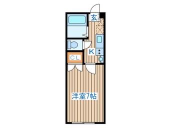 間取図 スカイヒルズ台原