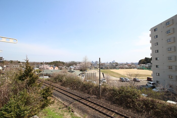 室内からの展望 エミールハイツ