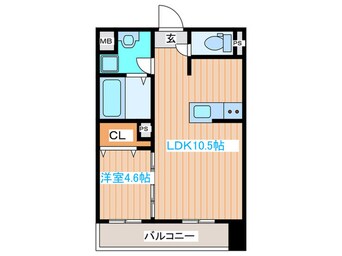 間取図 フェリーチェ薬師堂