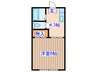 ＳＴコ－ポ 1Kの間取り