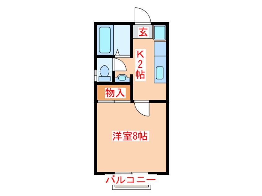 間取図 ネッスル青葉