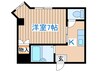メゾン石原 1Kの間取り