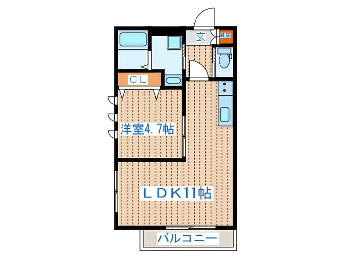 間取り図 ミッドテラス仙台上杉