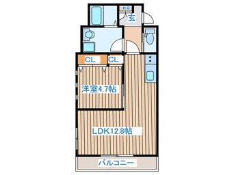 間取図 ミッドテラス仙台上杉