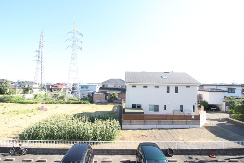 室内からの展望 ホワイトキャッスル遠見塚７番館