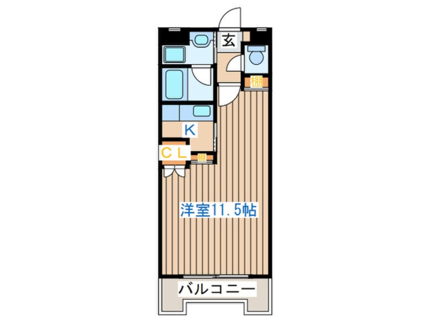 間取図 ロンディ－ヌⅠ長町