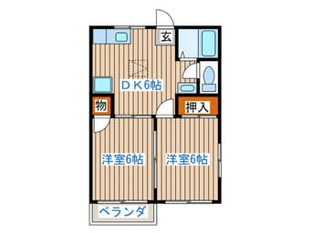 間取図 フラッツＴＯ－０３