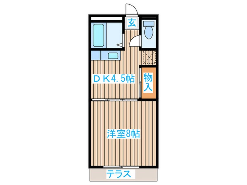 間取図 八幡レジデンス