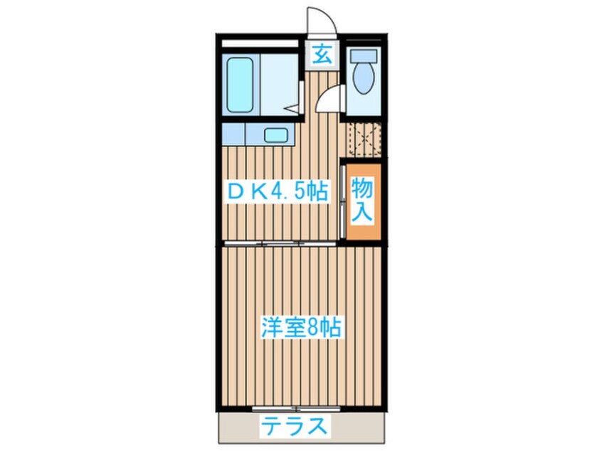 間取図 八幡レジデンス