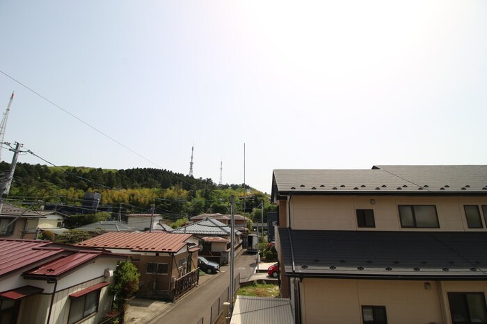 室内からの展望 ケヤキハイツ２