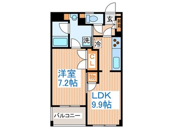 間取図 グリ－ンハピ－向山