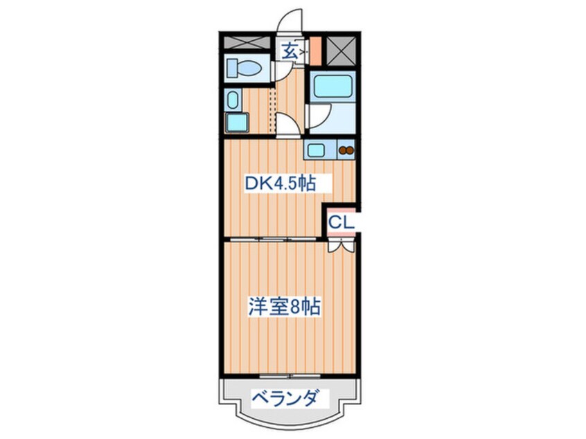 間取図 シティハイツ・Ⅶ