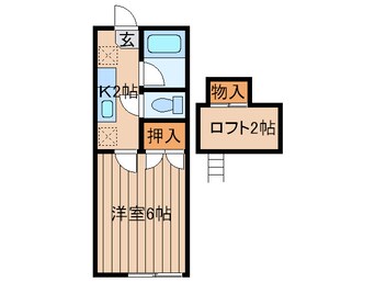 間取図 ア－バンシティ高崎Ｂ棟