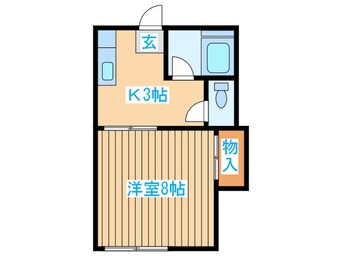間取図 コ－ポ８