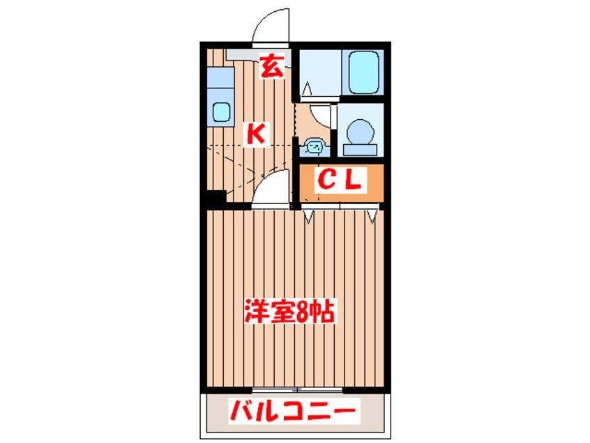 間取図 ｳｴﾙｺｰﾄ青山