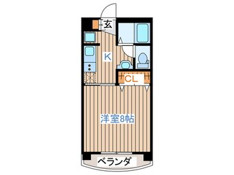 間取図 ヱビスヤパークサイド